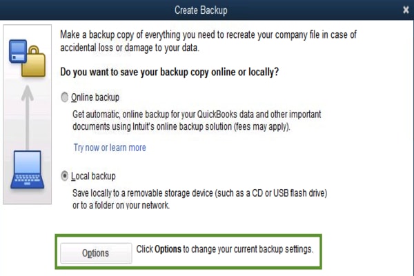 backup to quickbooks for mac